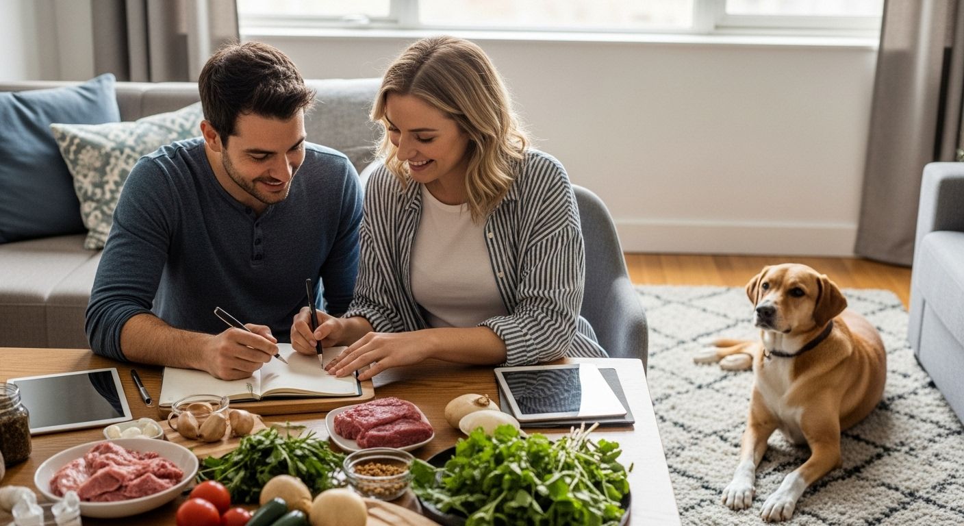 Hundefutter Planung Natürlichkeit