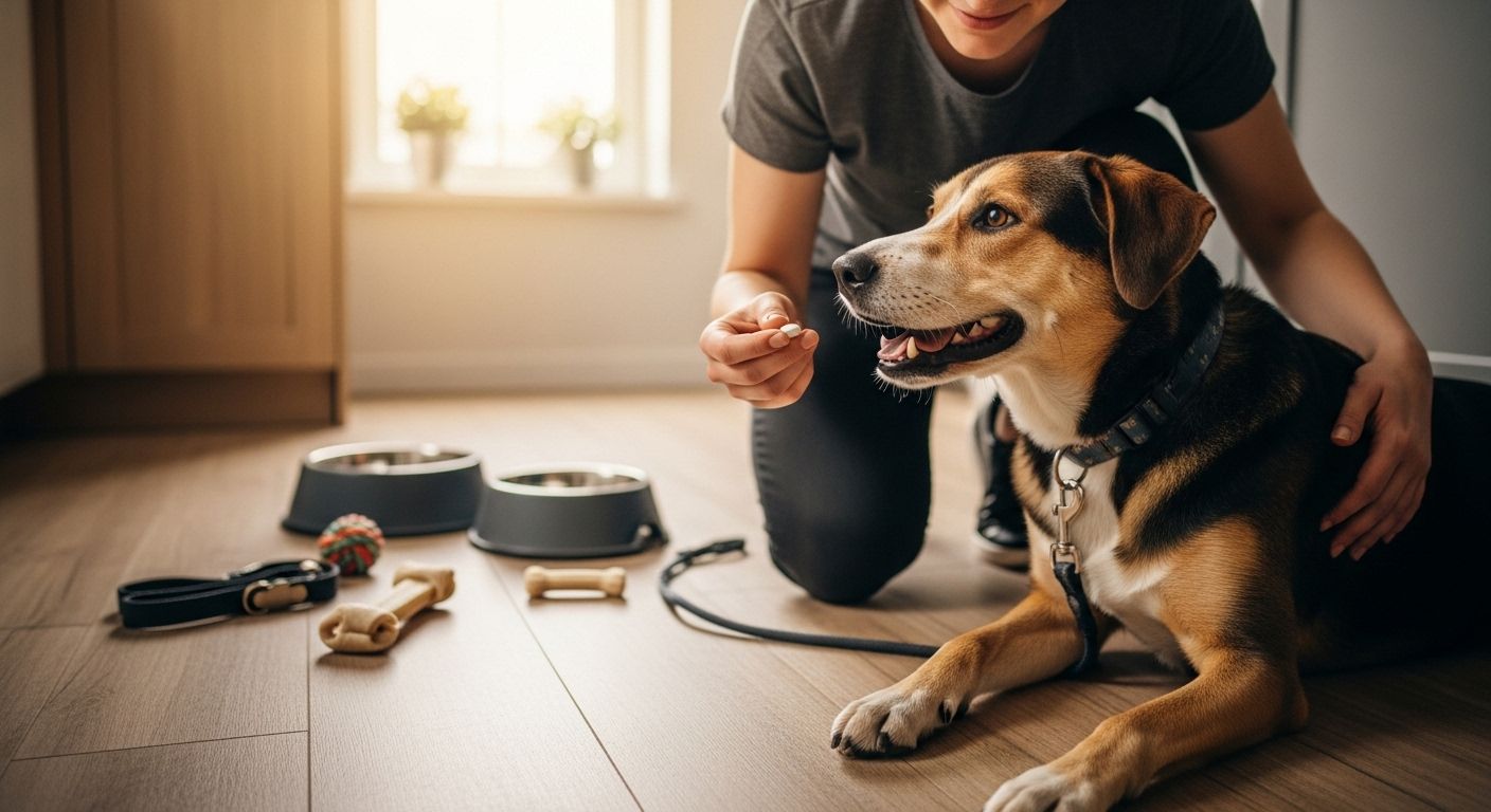 Nahrungsergänzung Hund Alltag