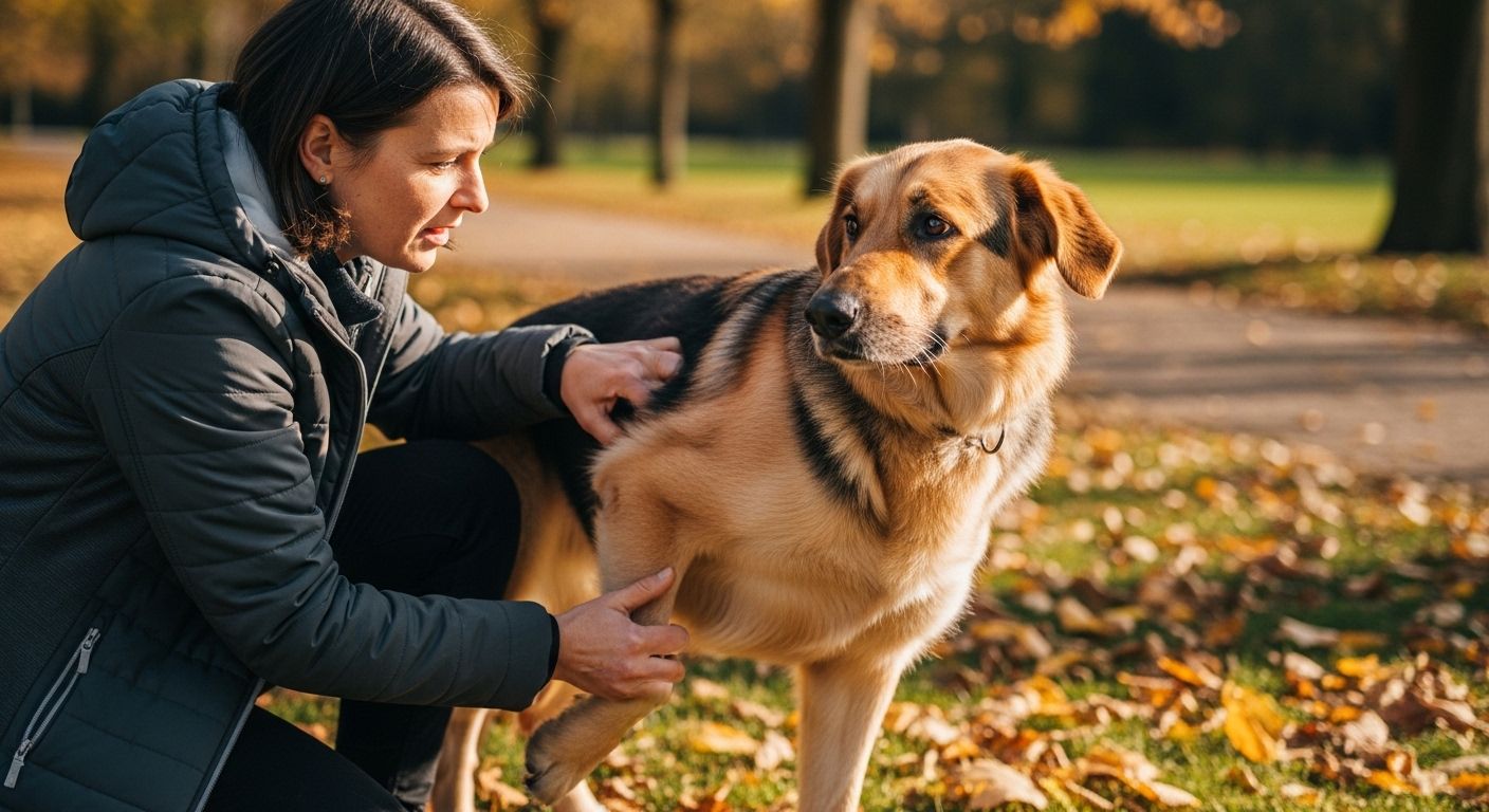 Gelenkbeschwerden Hund Alltag