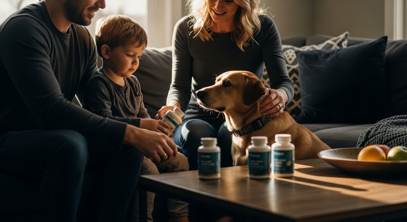 Nahrungsergänzung Haustiere Alltag