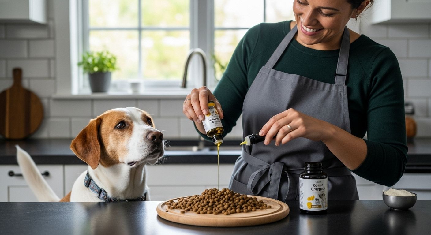 Omega-3-Quellen Hund Ernährung