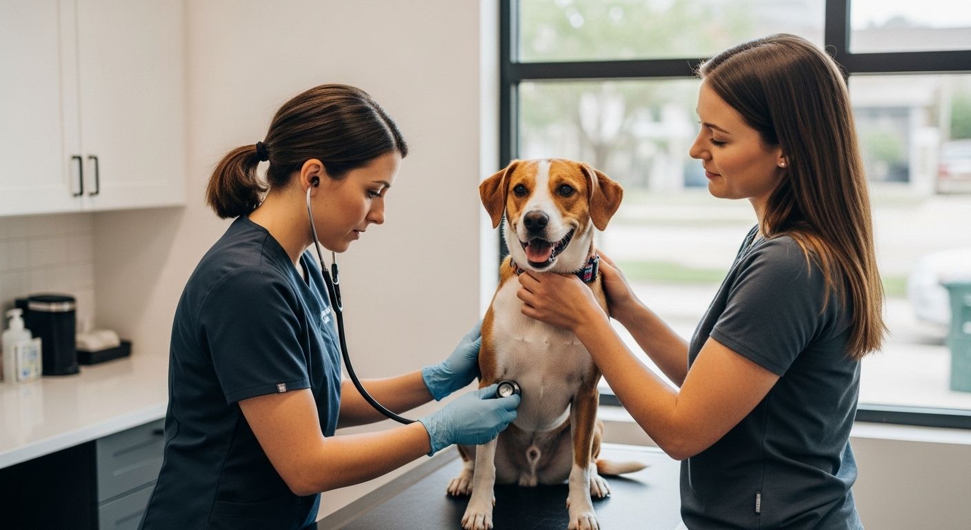 Hund Tierarzt Verdauung
