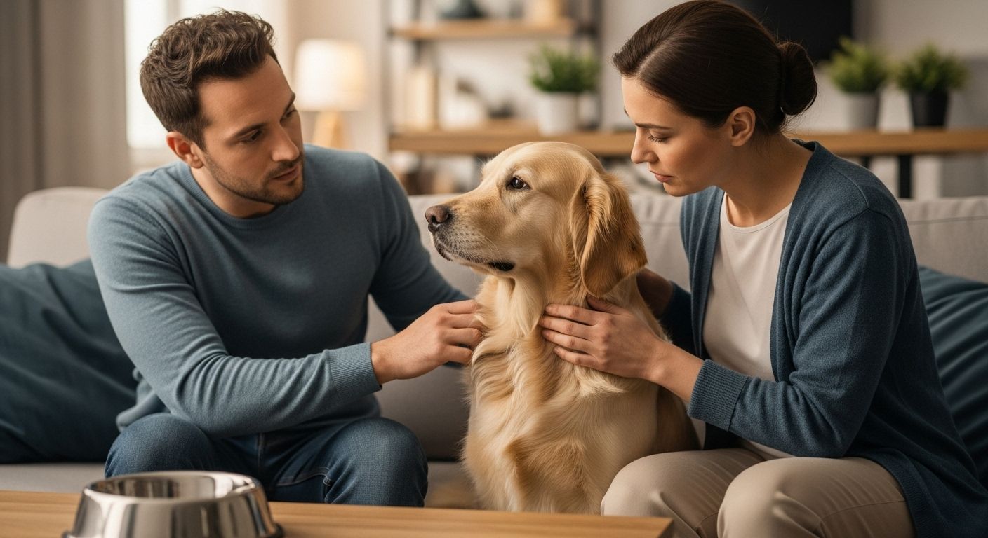 Hund Verdauungsprobleme Mensch