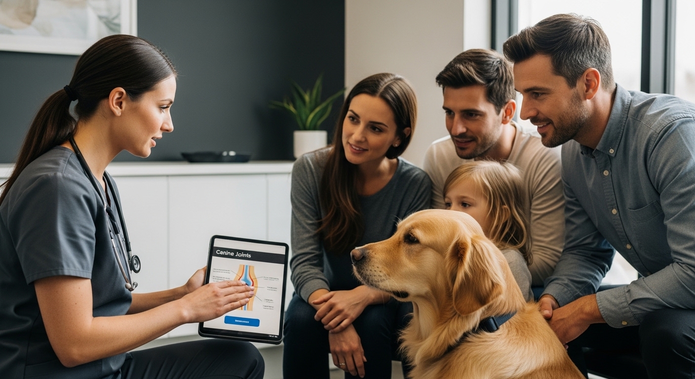 Hund Tierarzt Gelenke Beratung