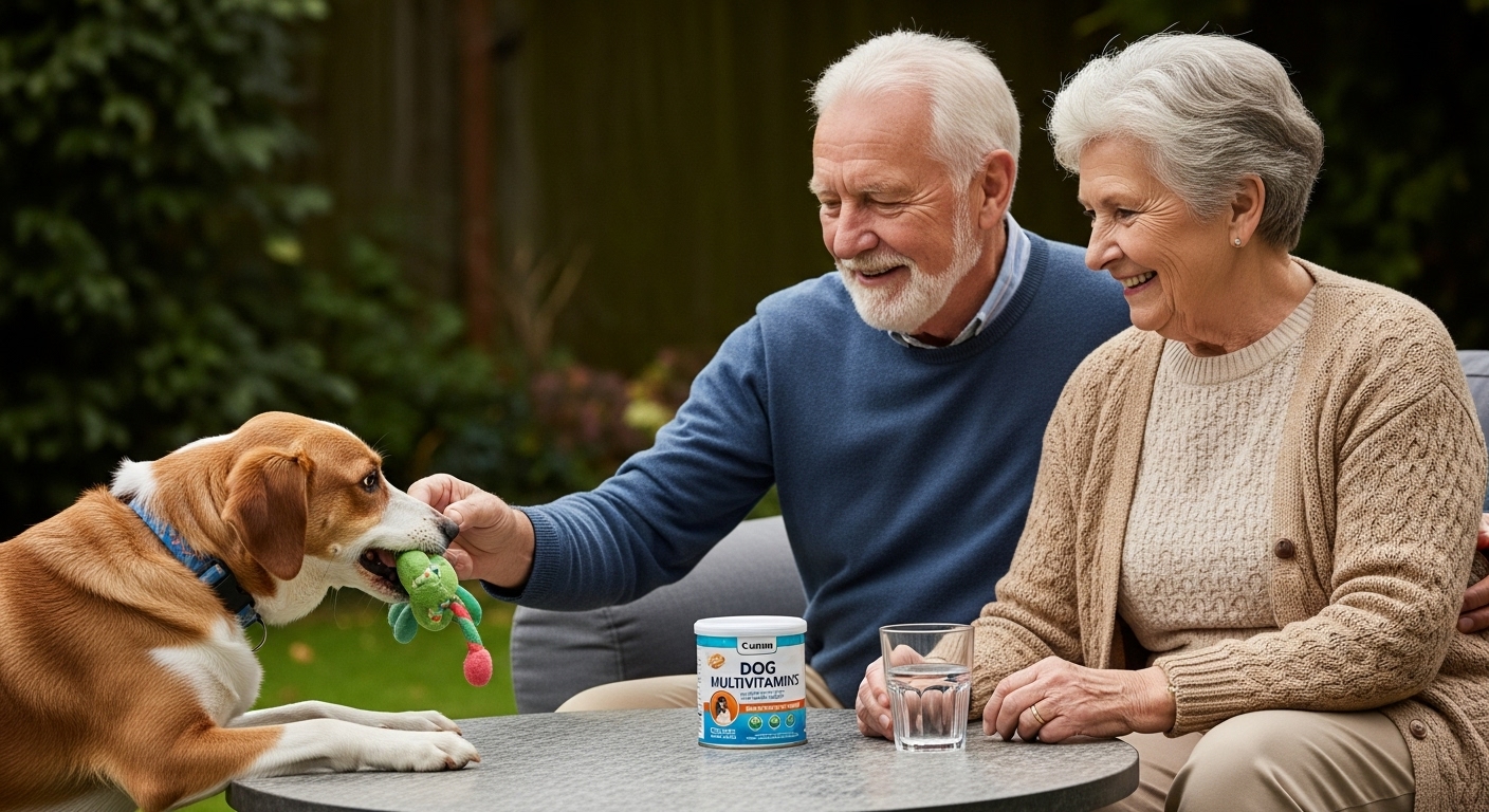 Multivitaminpräparate Hund Senior Garten
