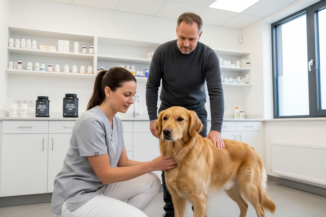 Tierarzt Hund Gelenke