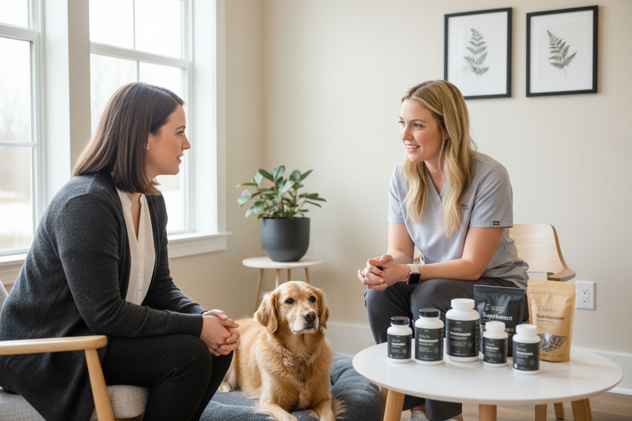 tierarzt beratung hundefutterzusätze