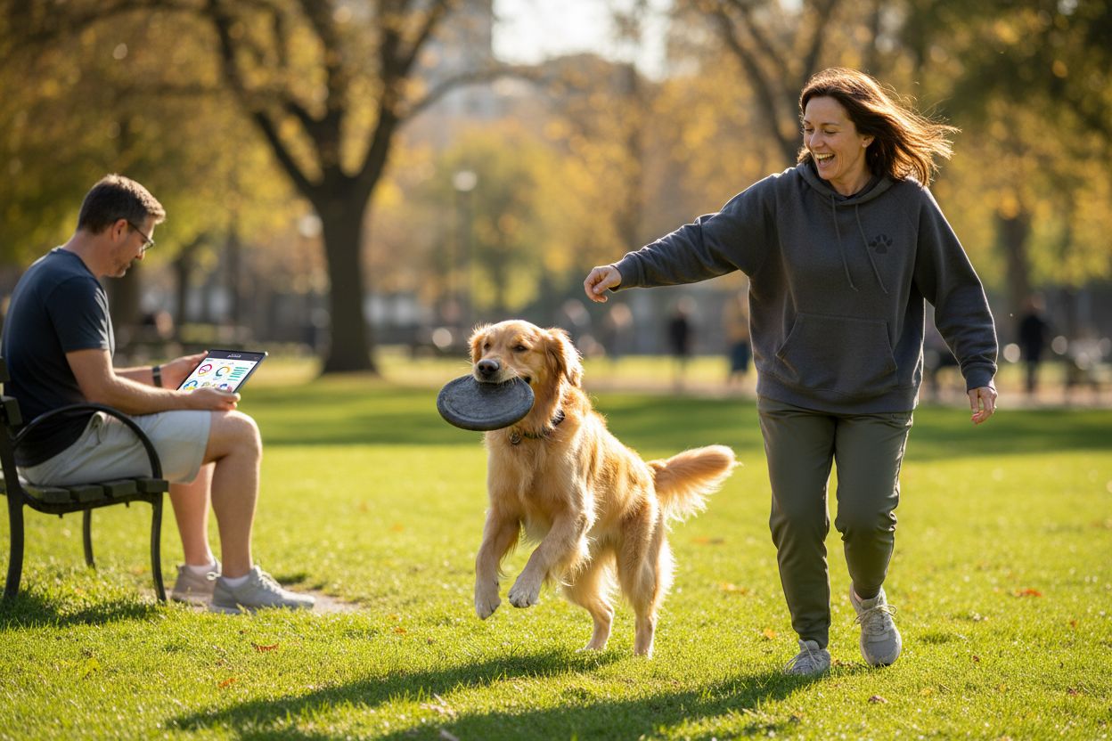 Hundegesundheitspflege Bewegung Park