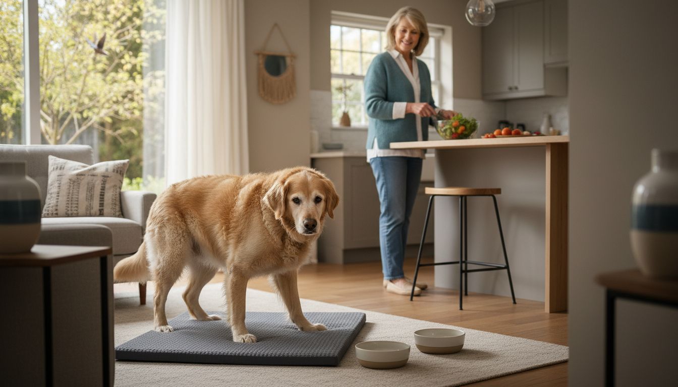 Hund Zuhause Bewegung