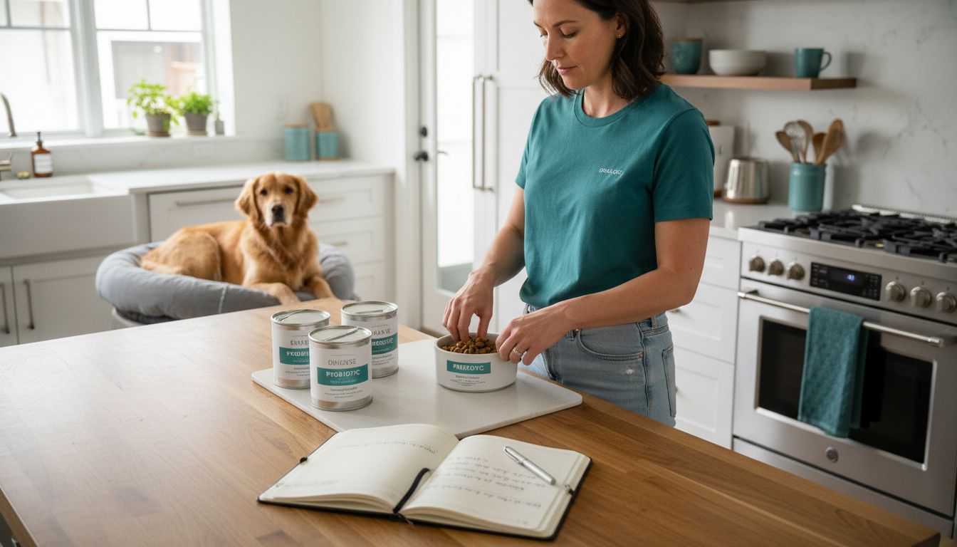 Hund Futterumstellung Supplemente