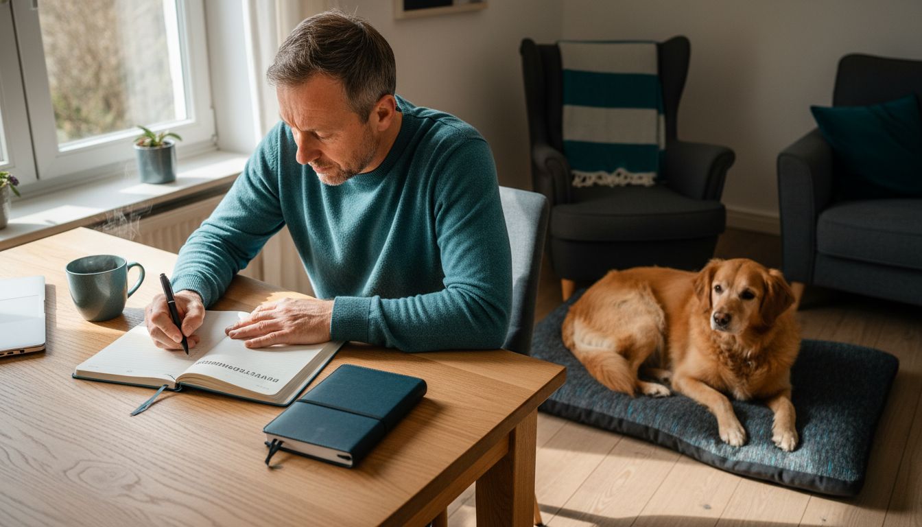 Hund Bewegungstagebuch Zuhause