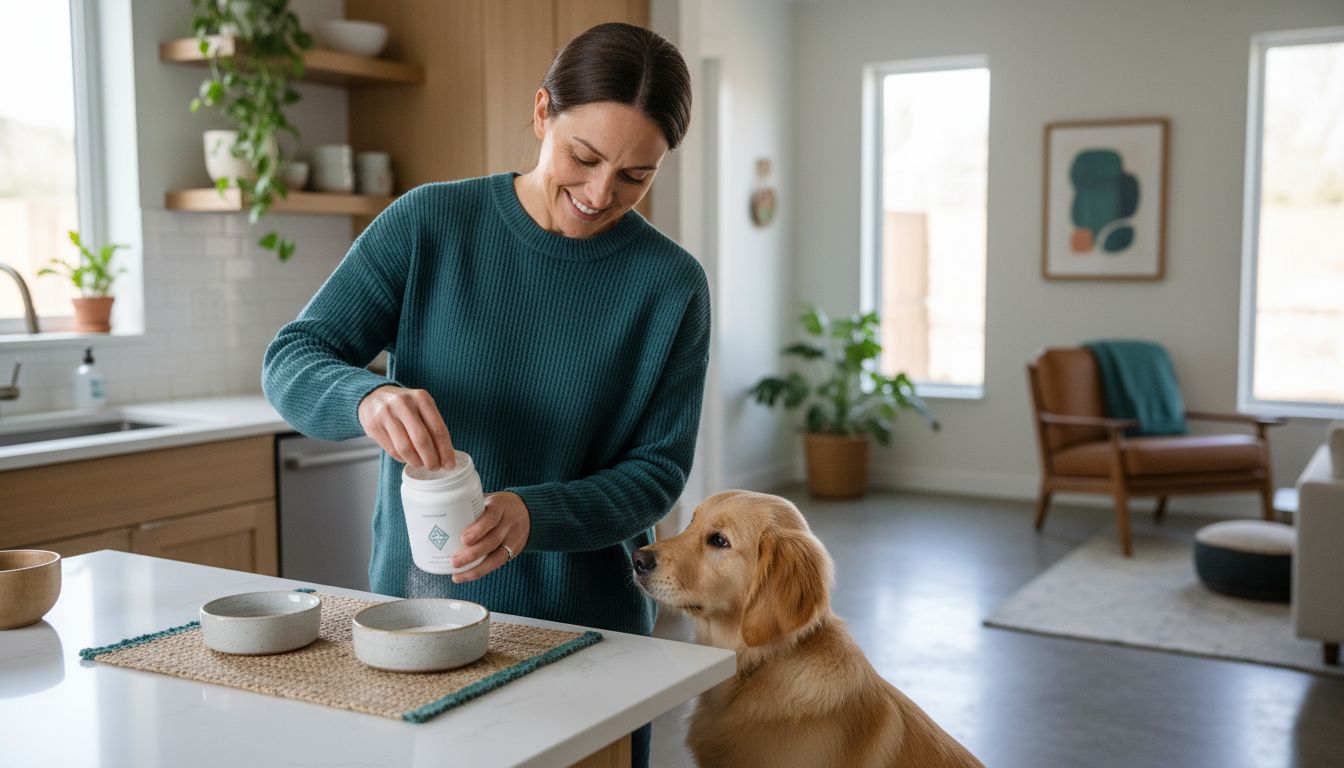welpe hund zuhause fütterung