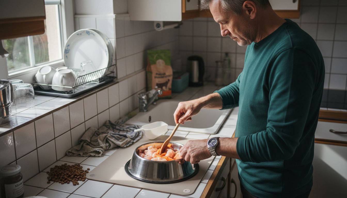 Ein gesundes Hundefutter in der eigenen Küche zubereiten