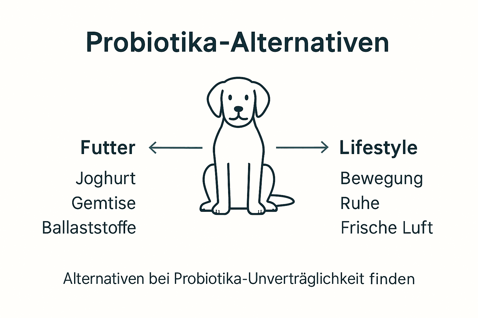 Übersicht: Natürliche Alternativen zu Probiotika für Hunde