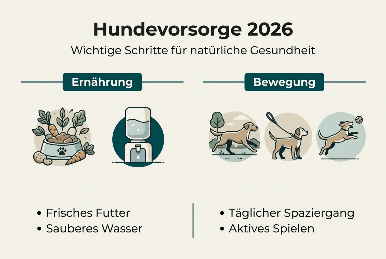 Übersicht: Wichtige Vorsorgemaßnahmen für Hunde – Schritt für Schritt und nach Themen sortiert