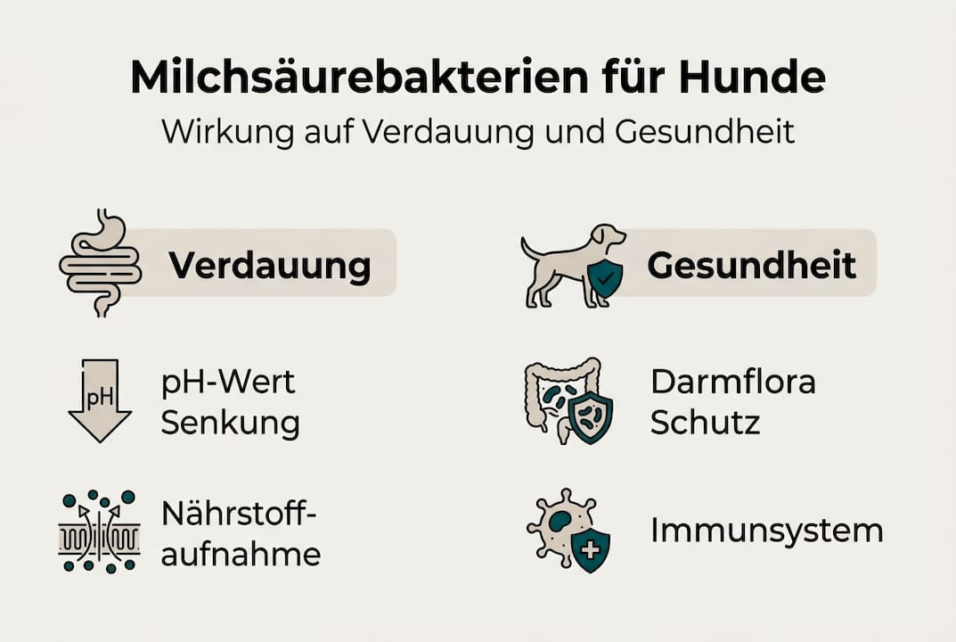 Übersicht: Milchsäurebakterien und ihre Bedeutung für die Gesundheit von Hunden