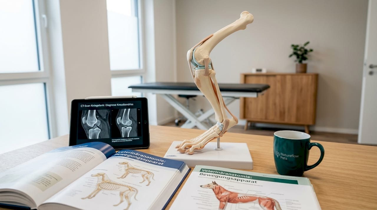 Anschauliches Modell eines Hundegelenks