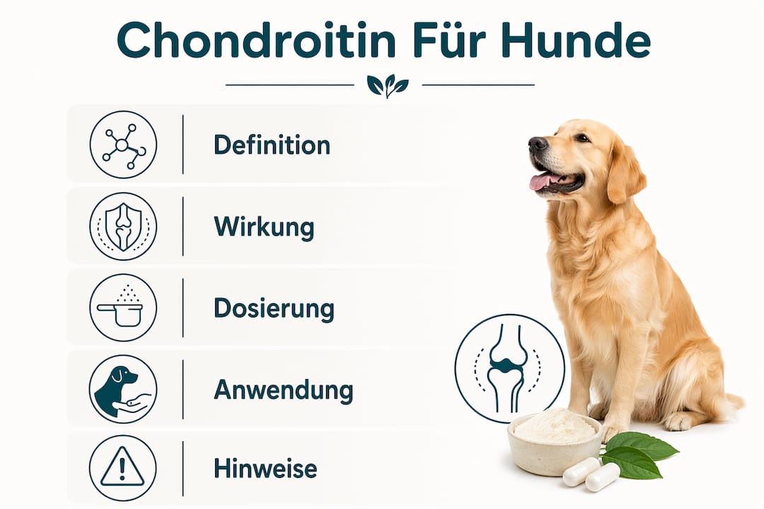 Übersicht: Wirkung und empfohlene Dosierung von Chondroitin bei Hunden