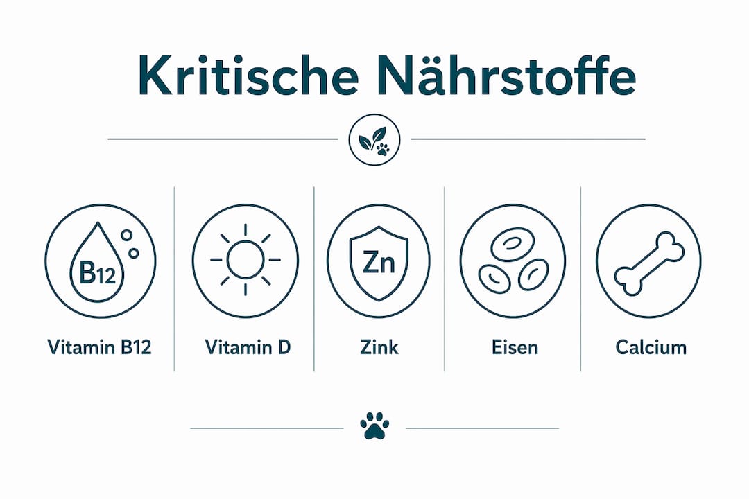 Wichtige Nährstoffe für Hunde – Eine übersichtliche Infografik