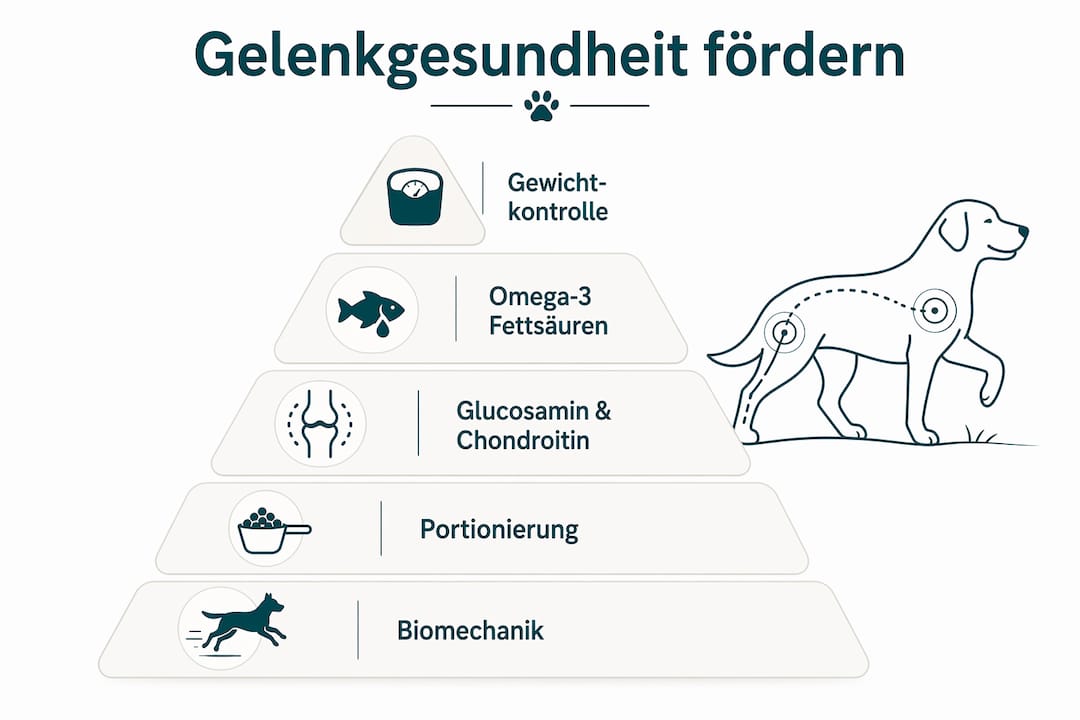 Übersicht: Mit der richtigen Ernährung die Gelenkgesundheit Ihres Hundes unterstützen