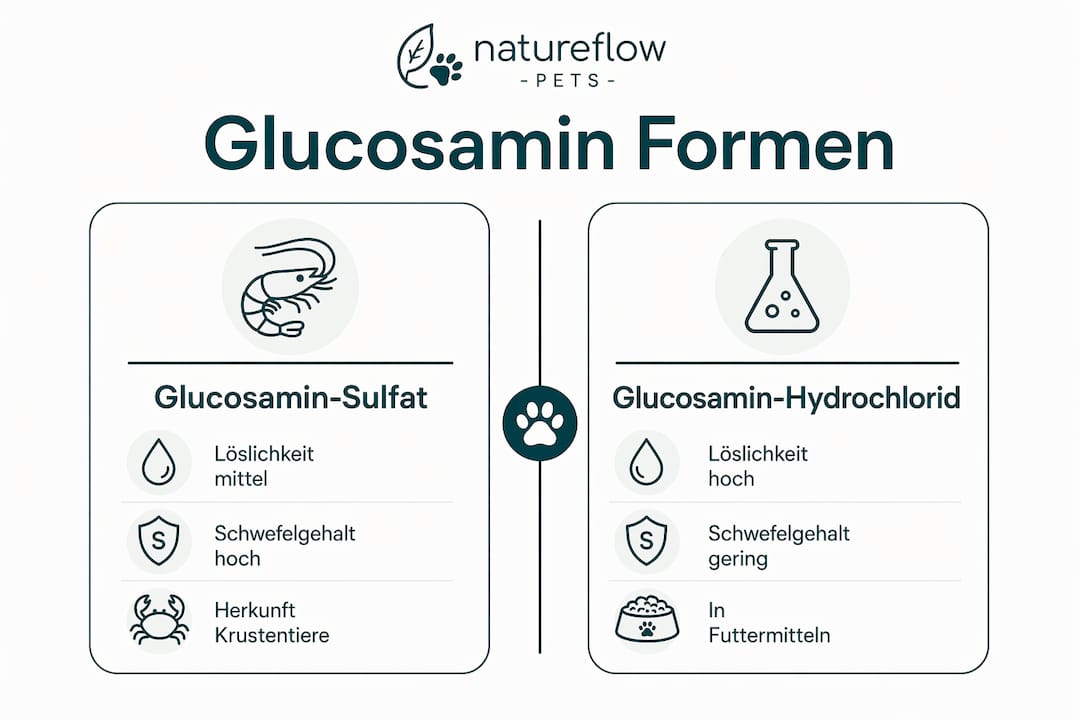 Übersicht: Verschiedene Glucosamin-Typen und ihre Eigenschaften auf einen Blick