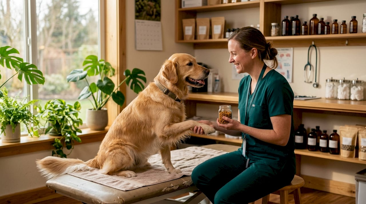 Tierarztbesuch mit Hund: Natürliche Zusatzstoffe im Fokus