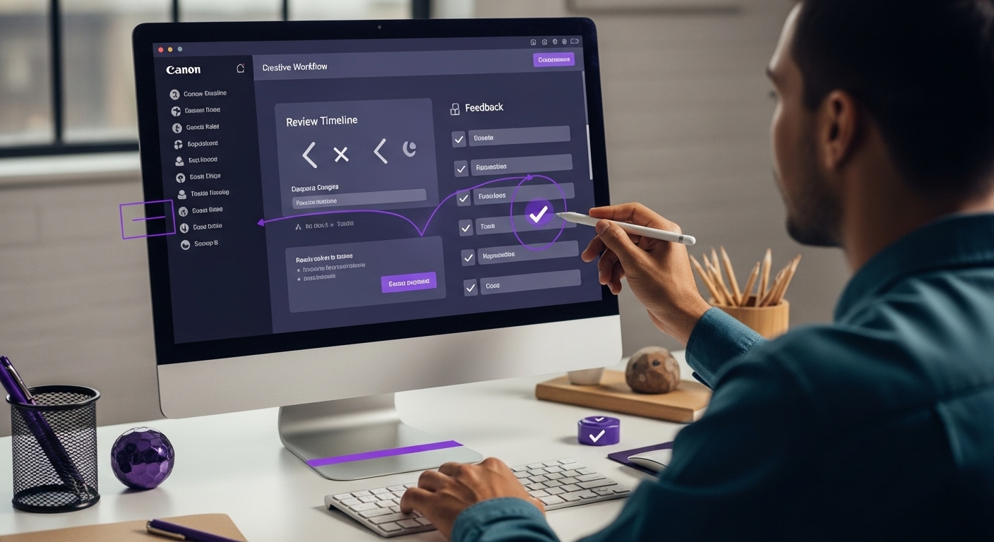 creative approval workflow timeline