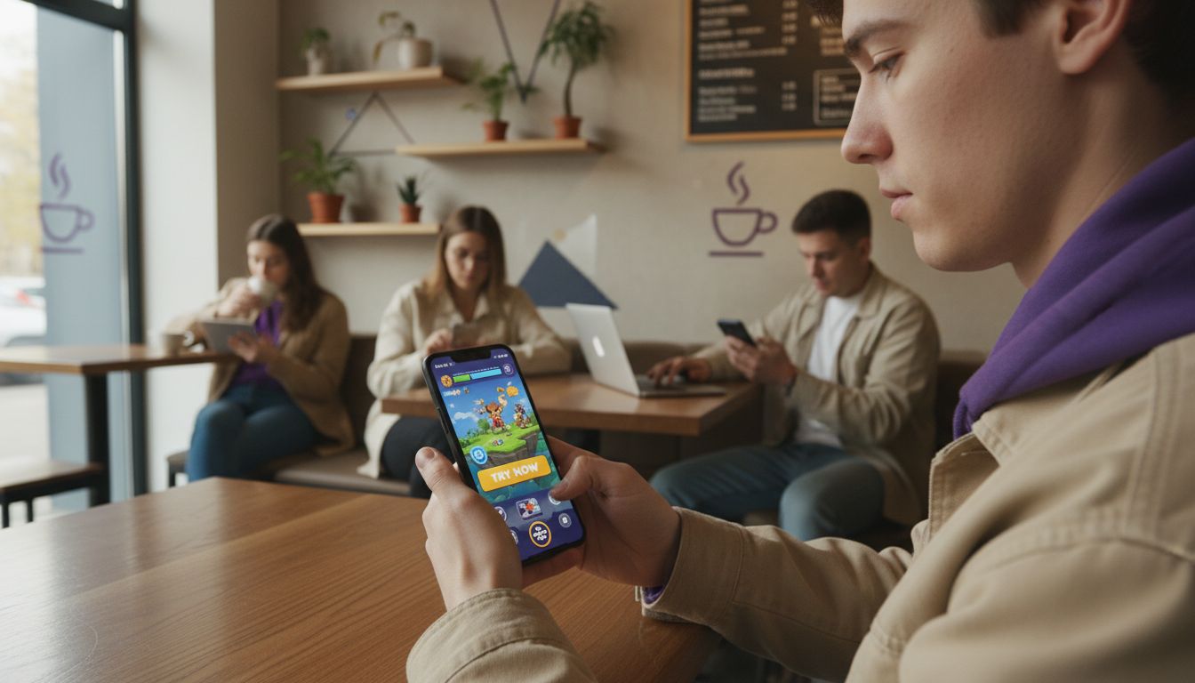 mobile ad interaction