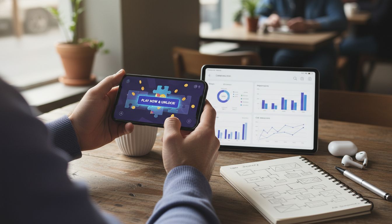 mobile ad interaction