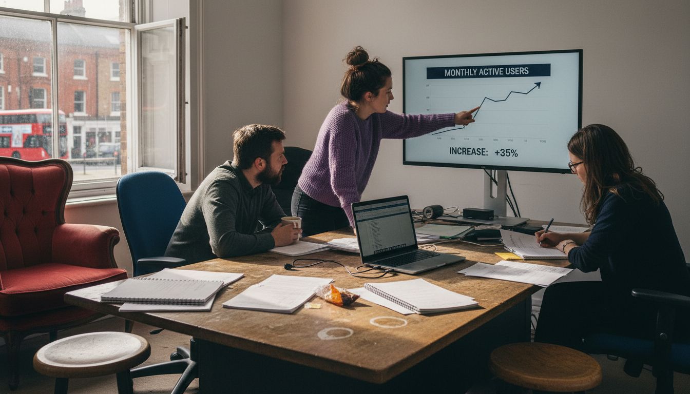 Team studies game marketing analytics data