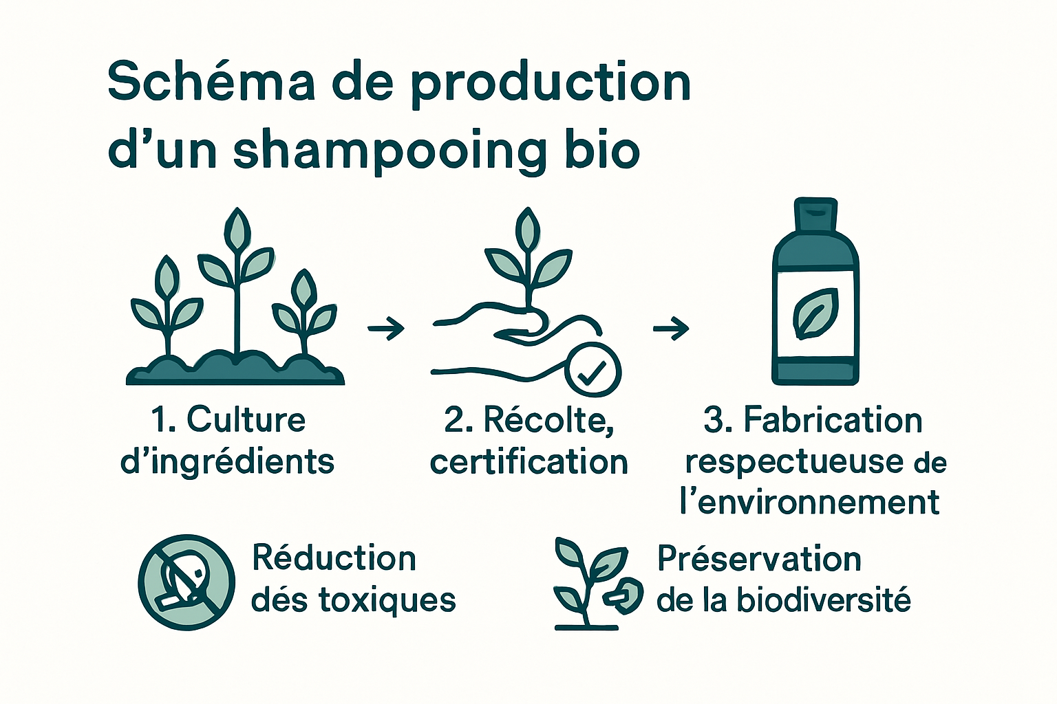 Processus et bénéfices du shampooing bio : ingrédients naturels et certifications