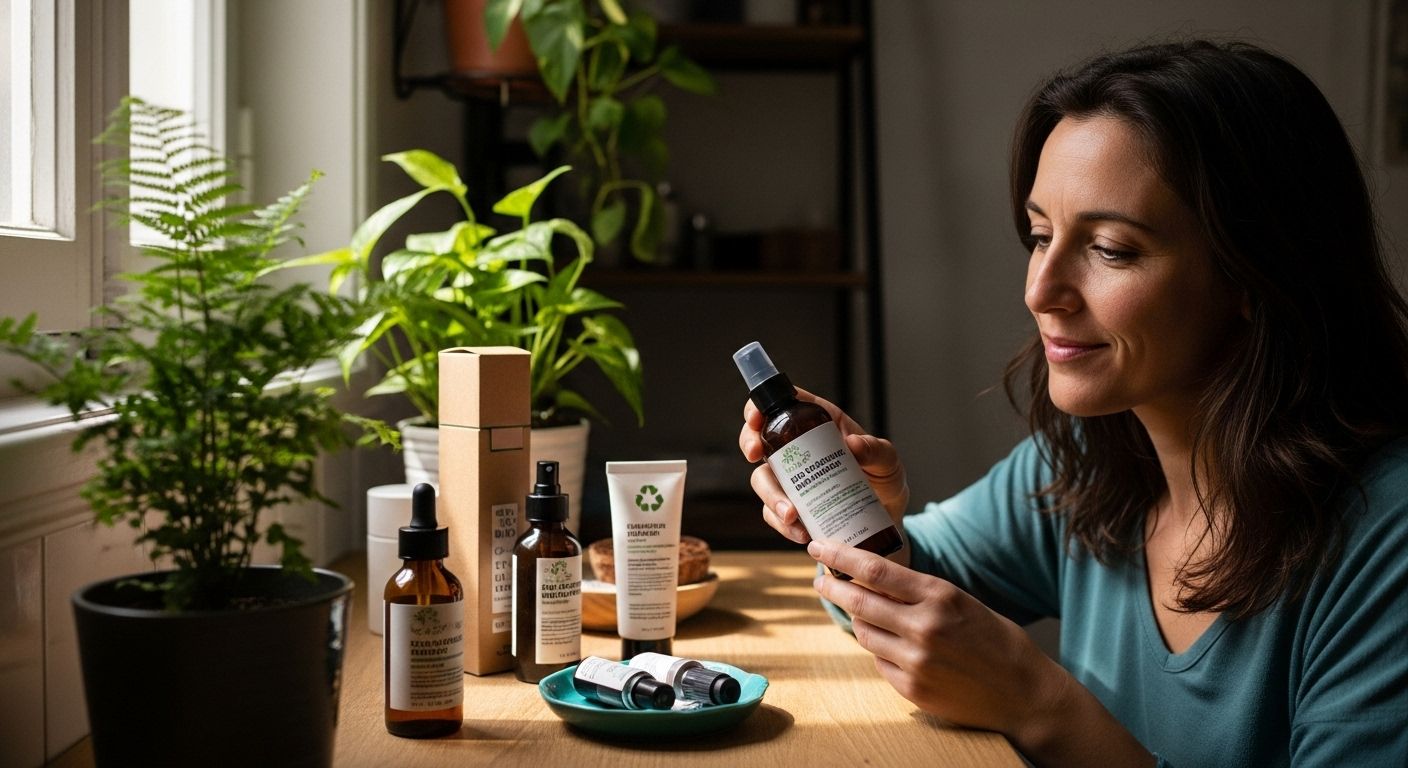 cosmétiques éco-responsables salle de bain durables certifiés