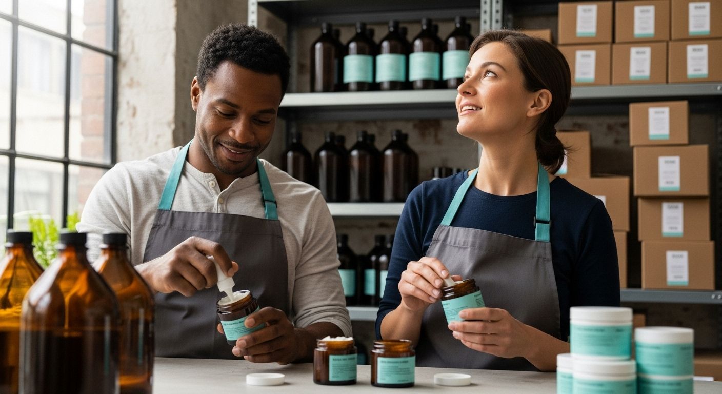 production cosmétique éco-responsable atelier durable