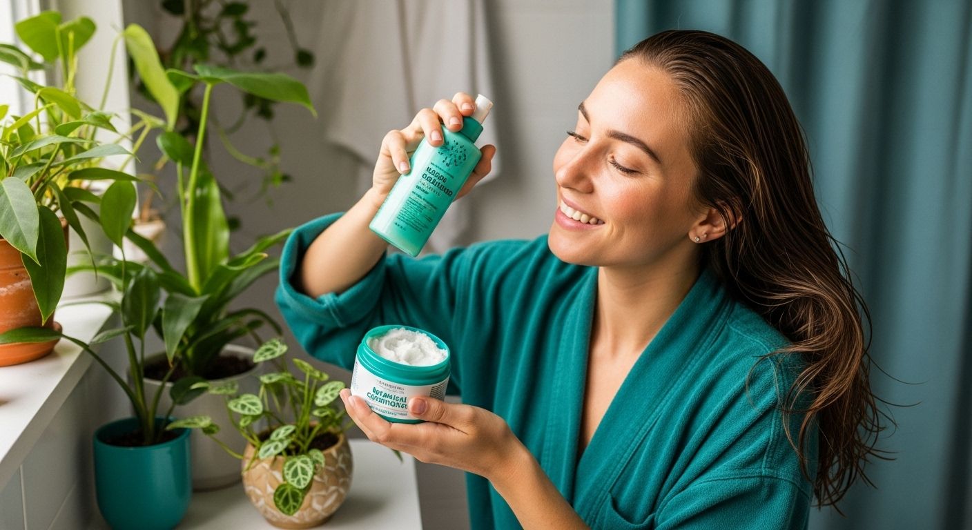 soin cheveux naturel après-shampoing bio