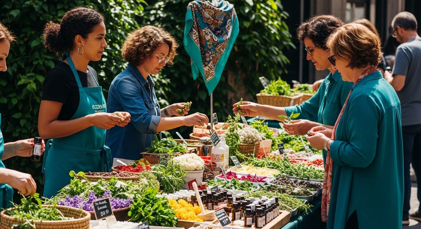 marché ingrédients naturels cosmétiques