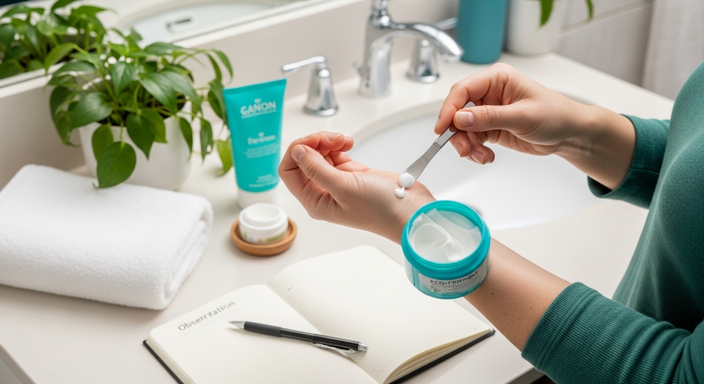 test produit cosmétique