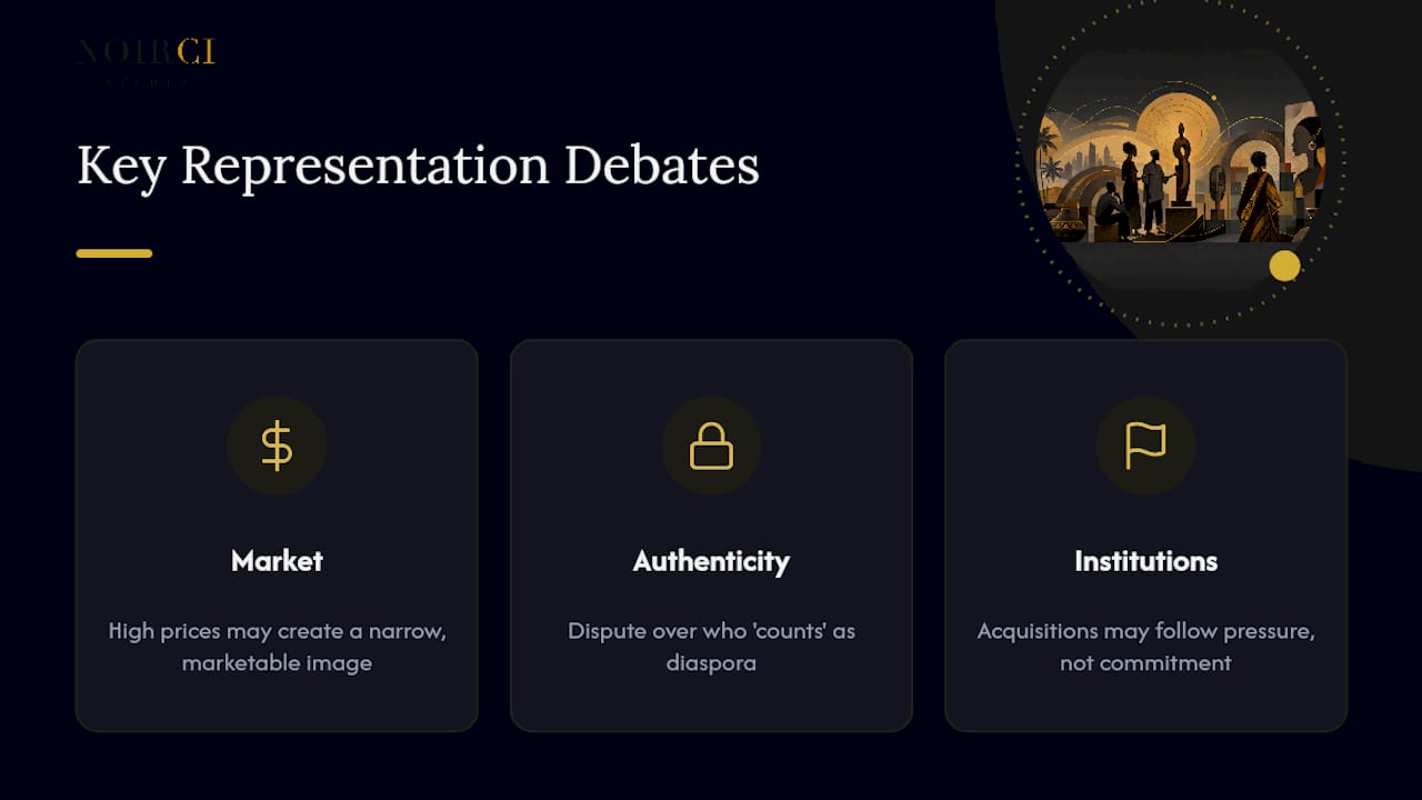 What Debates Surround Representation in This Field?, overview diagram