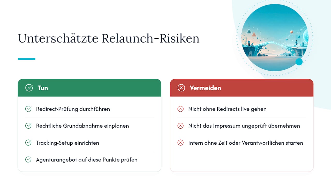 Was Handwerksbetriebe beim Relaunch wirklich unterschätzen — overview diagram