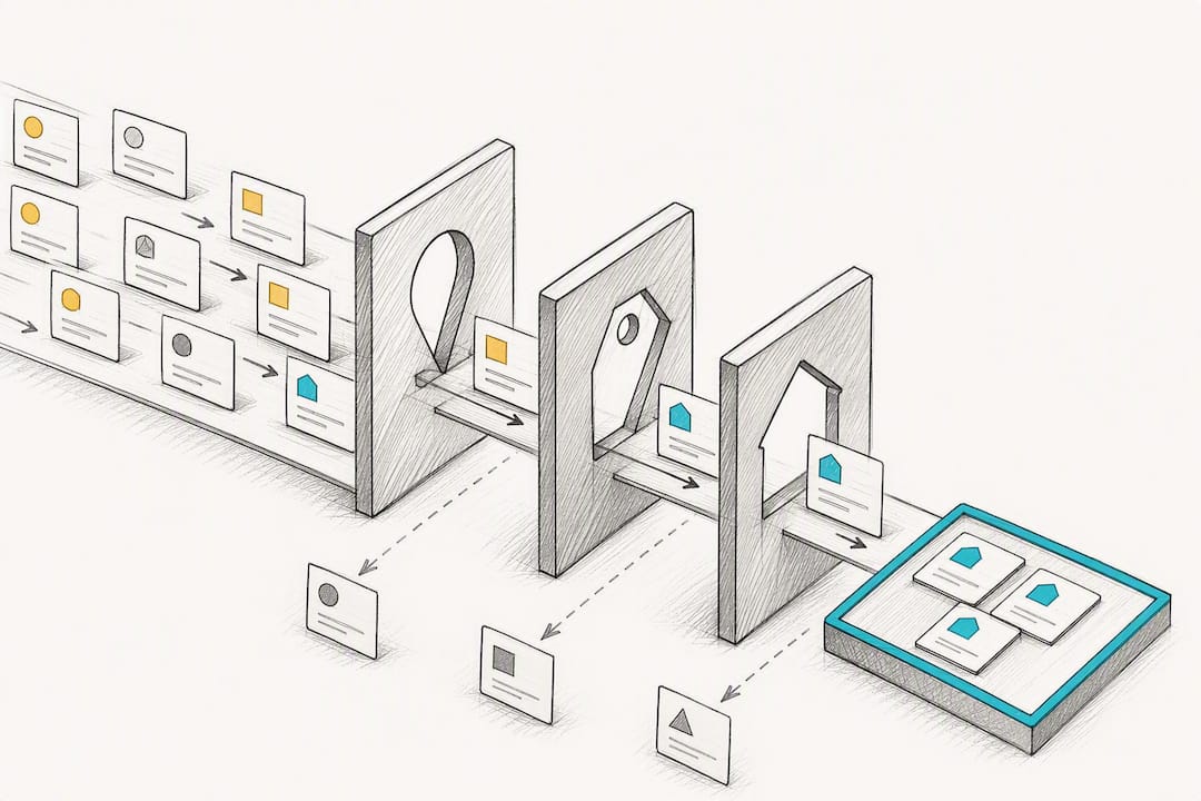 Illustration zur Auswahl qualifizierter Handwerker-Leads