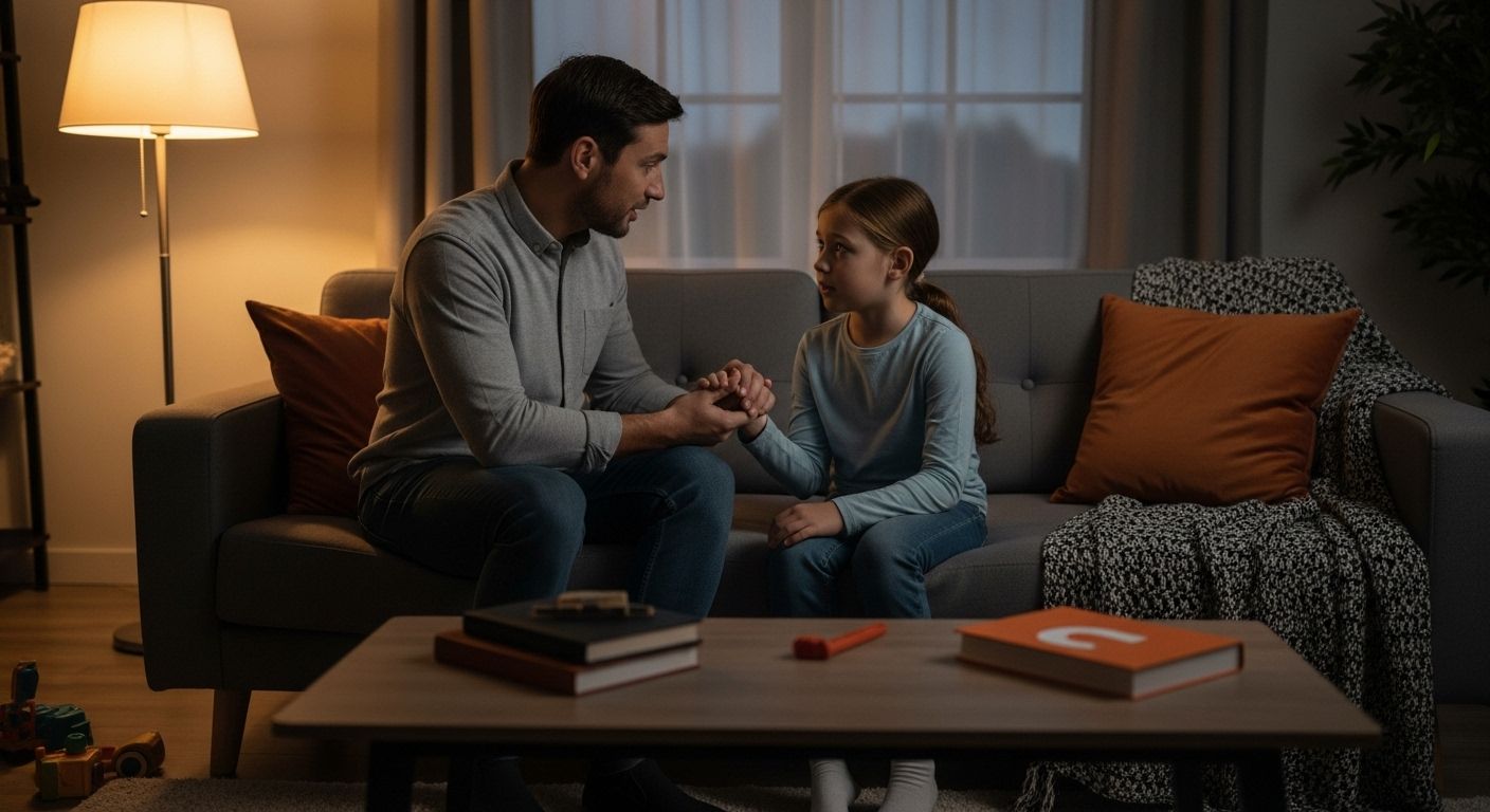 Familiäre Unterstützung, Stressbewältigung, Kindergespräch