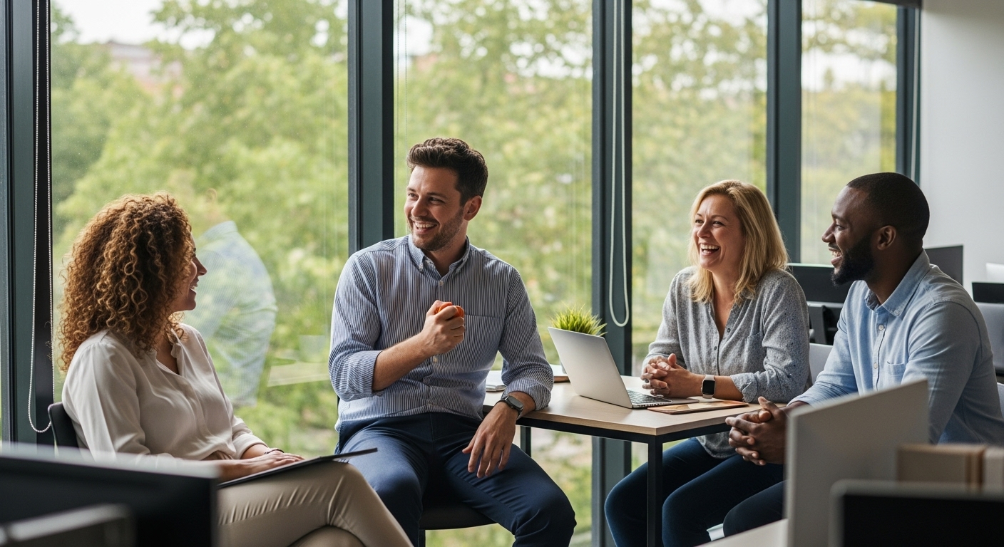 stresslevel arbeitsplatz gemeinschaft