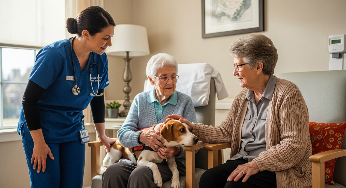 Tiergestützte Therapie Gesundheitsversorgung