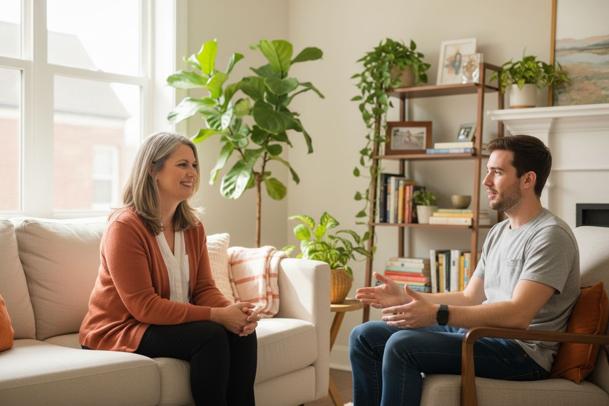 Frühintervention Gespräch Alltag