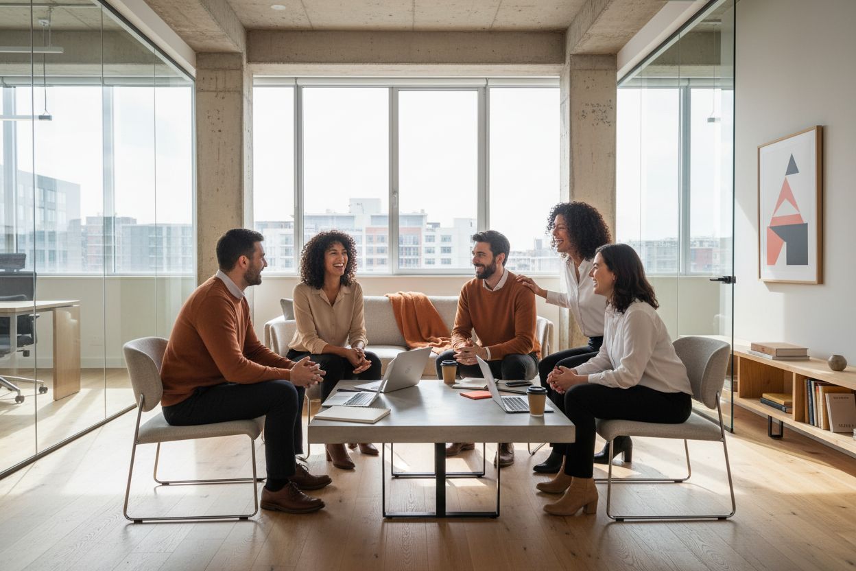 Arbeit Stressbewältigung Team