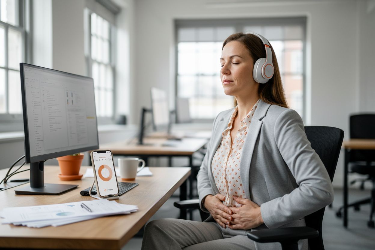 Entspannungstechniken Stressmanagement Workflow