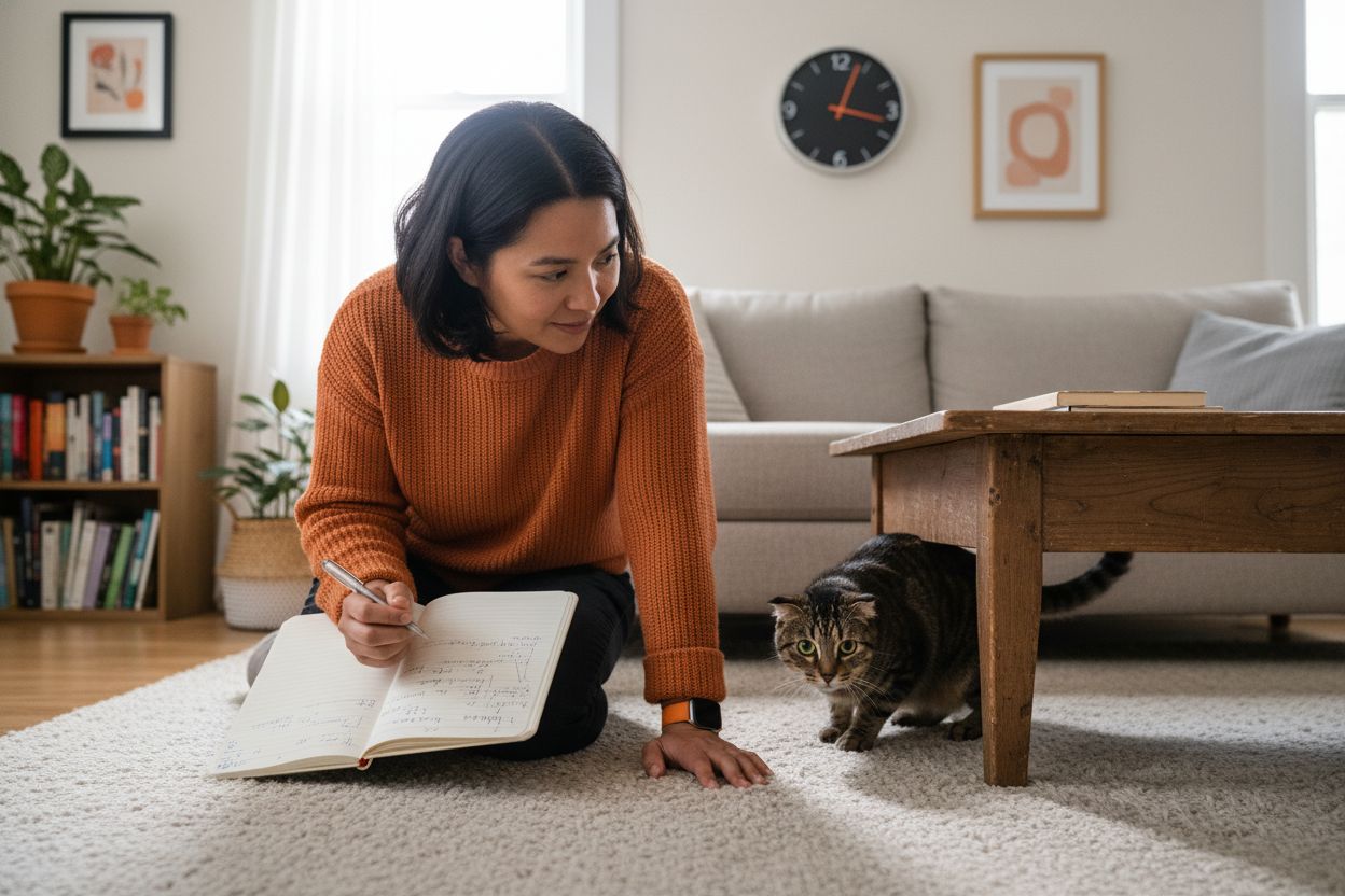 Stress bei Katzen: Ein Ratgeber zur Stressbewältigung 2025