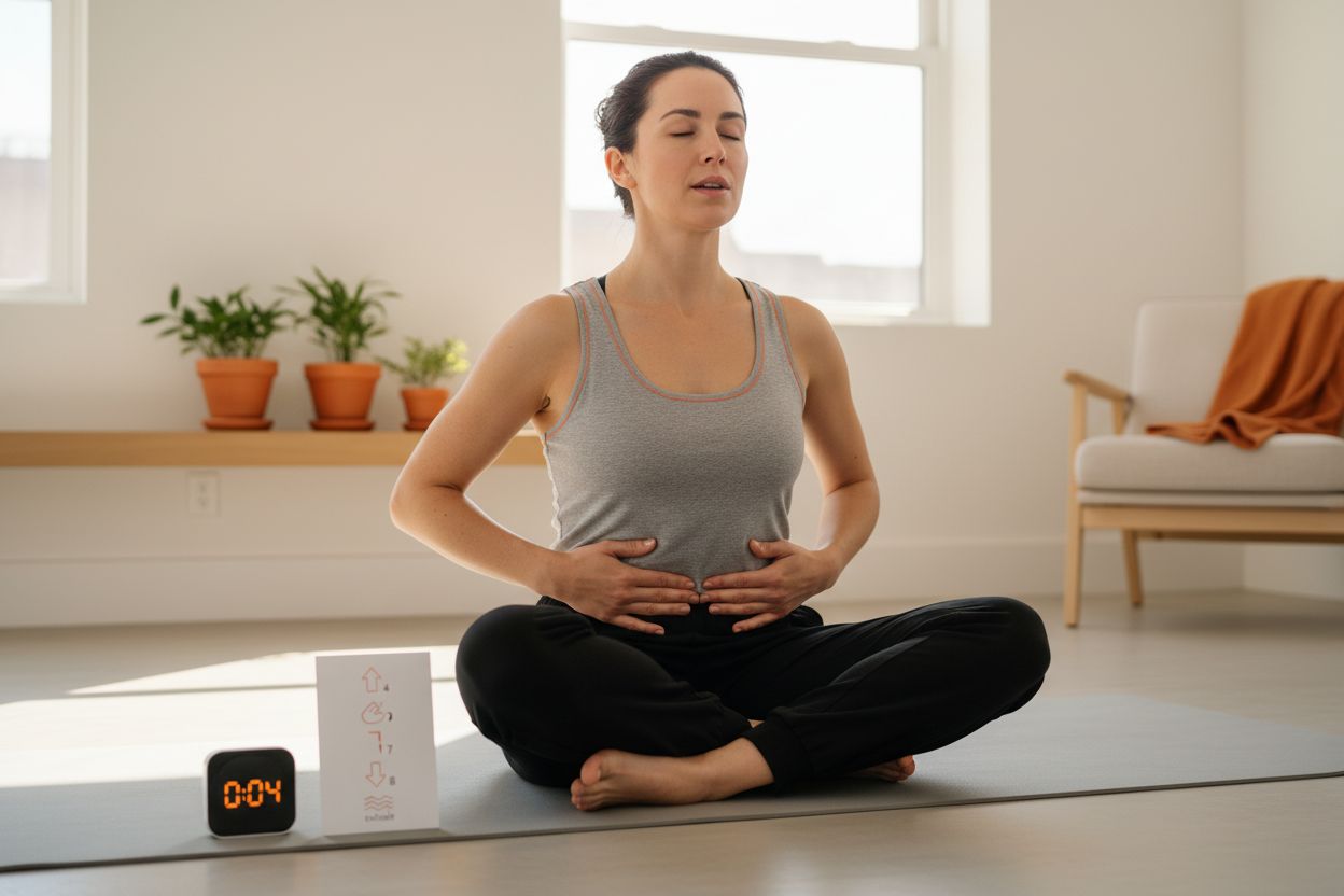 4-7-8 Atmung Stressbewältigung