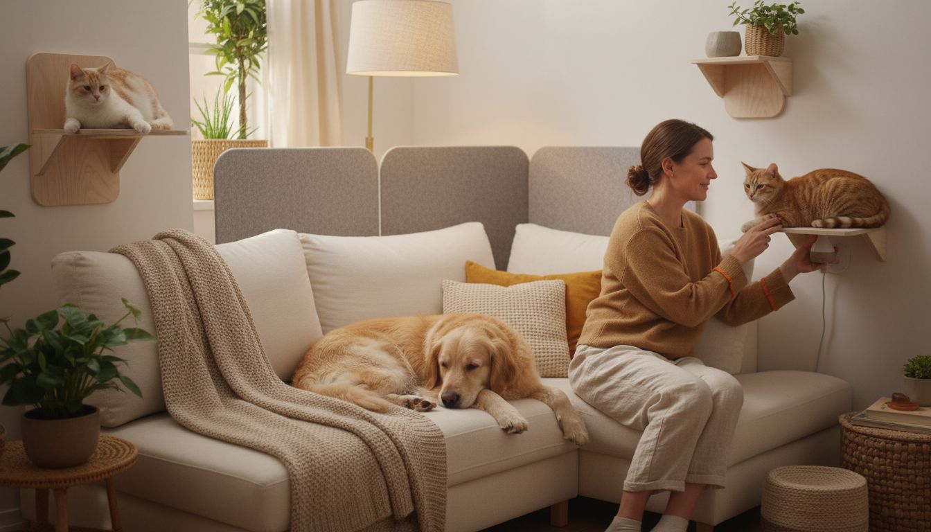 stressfreie Tierumgebung zuhause