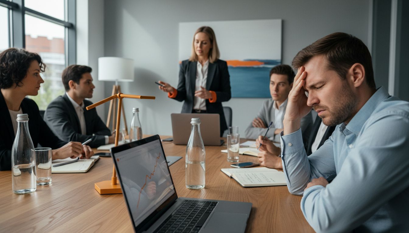 stress meeting unternehmen