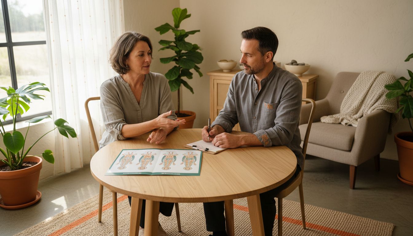 Akupunktur Anamnese Gespräch